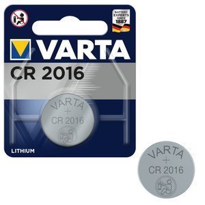 Bateria guzikowa CR2016 KCR2016 LM2016 VARTA