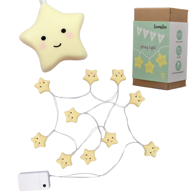 Lampki girlanda na baterie LED 110cm timer REER