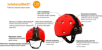 Kask ochronny do nauki chodzenia 7-24msc SAFEHEAD